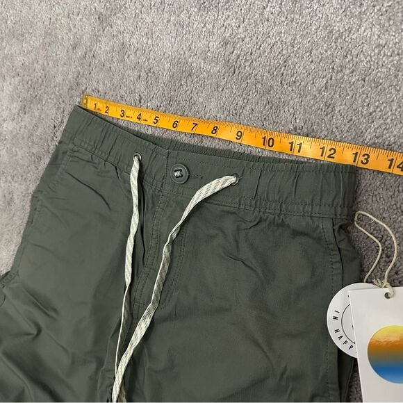 NWT Vuori Women’s Ripstop Wideleg Pants Army Green XS Hiking Outdoors Camping - Picture 4 of 4